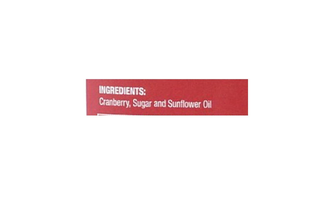Flyberry Gourmet Dehydrated Cranberry Whole    Jar  500 grams